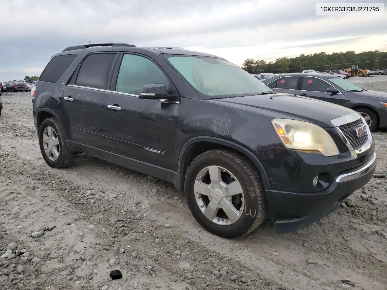 2008 GMC Acadia Slt-2 VIN: 1GKER33738J271795 Lot: 73504354