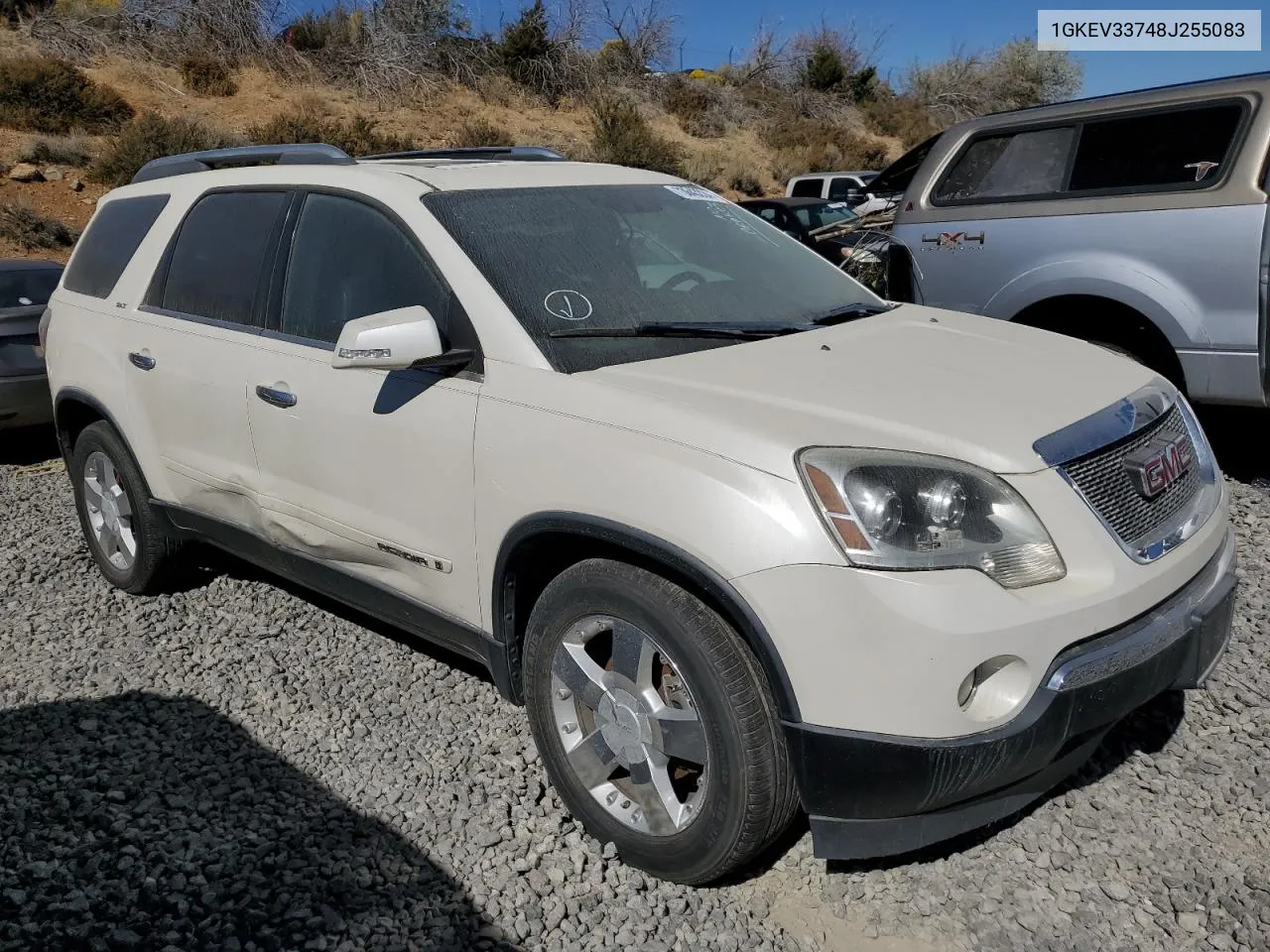 2008 GMC Acadia Slt-2 VIN: 1GKEV33748J255083 Lot: 73643224