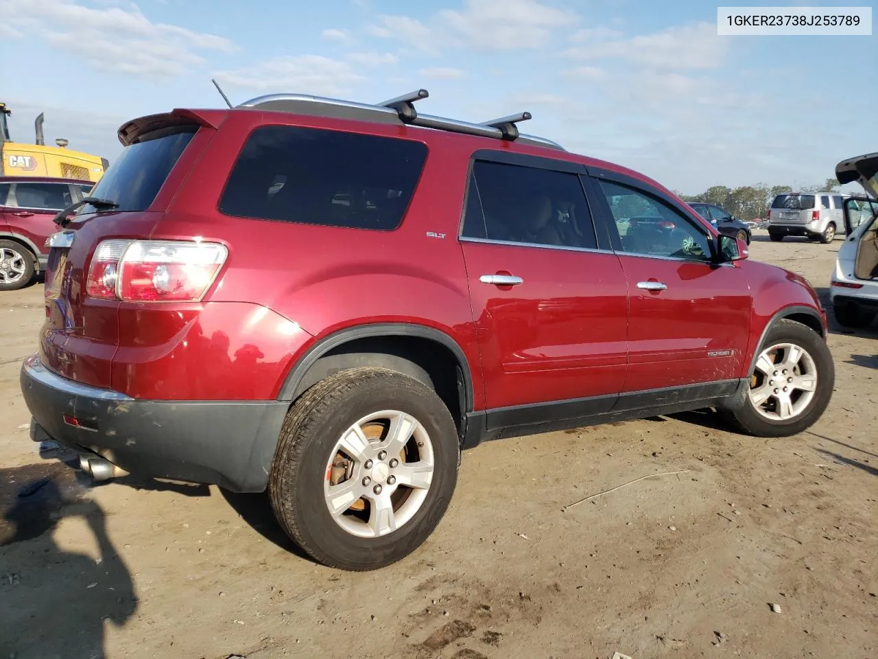 2008 GMC Acadia Slt-1 VIN: 1GKER23738J253789 Lot: 74285924