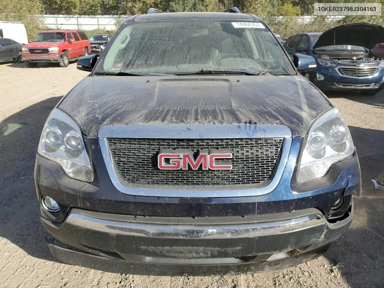 2008 GMC Acadia Slt-1 VIN: 1GKER23798J304163 Lot: 74466364