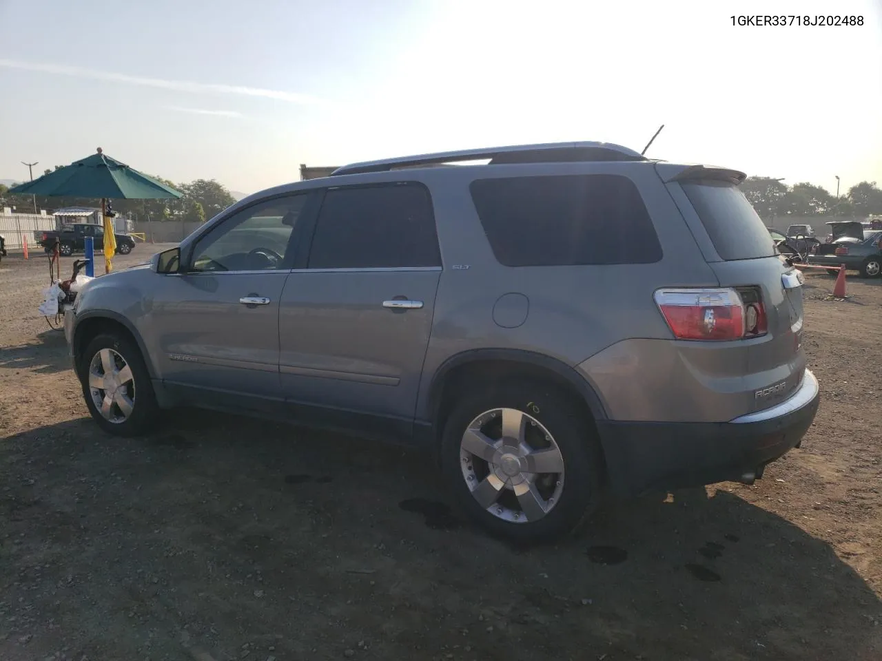 2008 GMC Acadia Slt-2 VIN: 1GKER33718J202488 Lot: 74501884