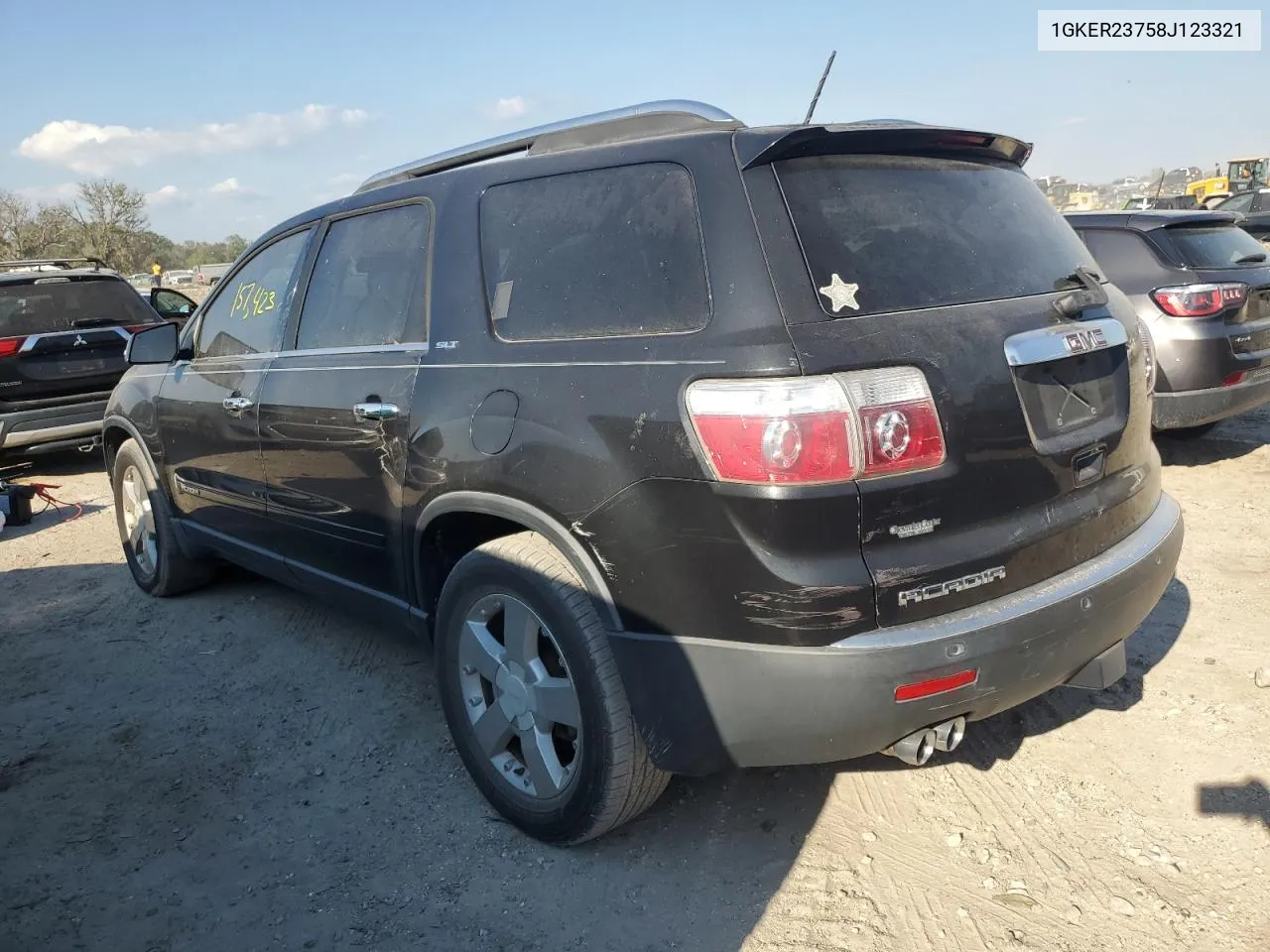 2008 GMC Acadia Slt-1 VIN: 1GKER23758J123321 Lot: 74507174