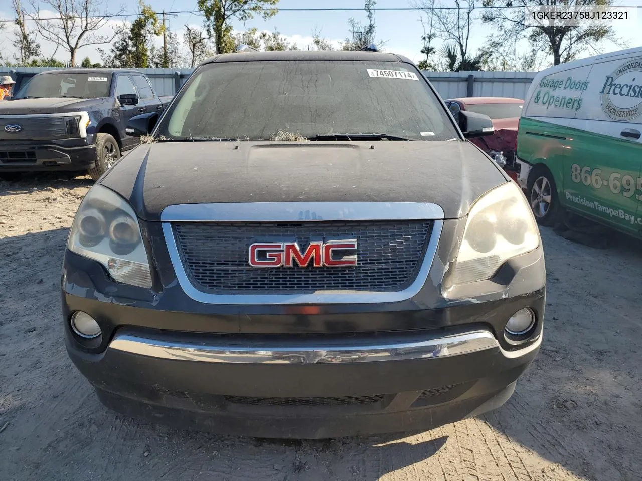 2008 GMC Acadia Slt-1 VIN: 1GKER23758J123321 Lot: 74507174