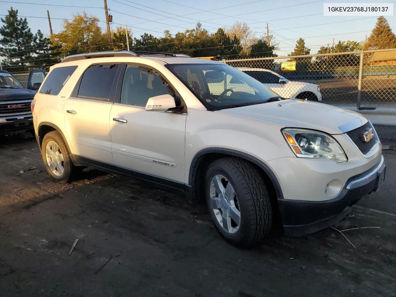 2008 GMC Acadia Slt-1 VIN: 1GKEV23768J180137 Lot: 74619044