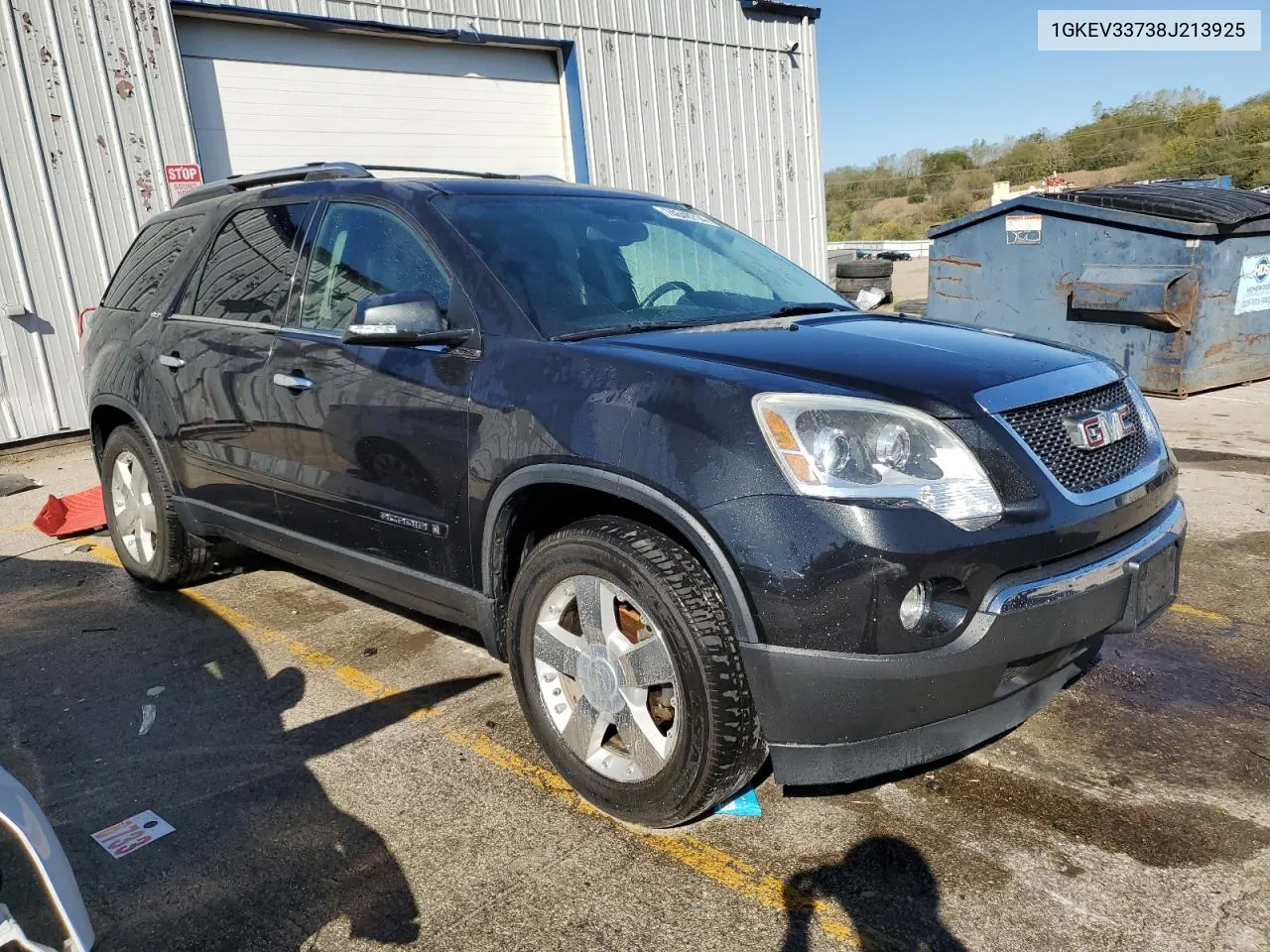 2008 GMC Acadia Slt-2 VIN: 1GKEV33738J213925 Lot: 74848714