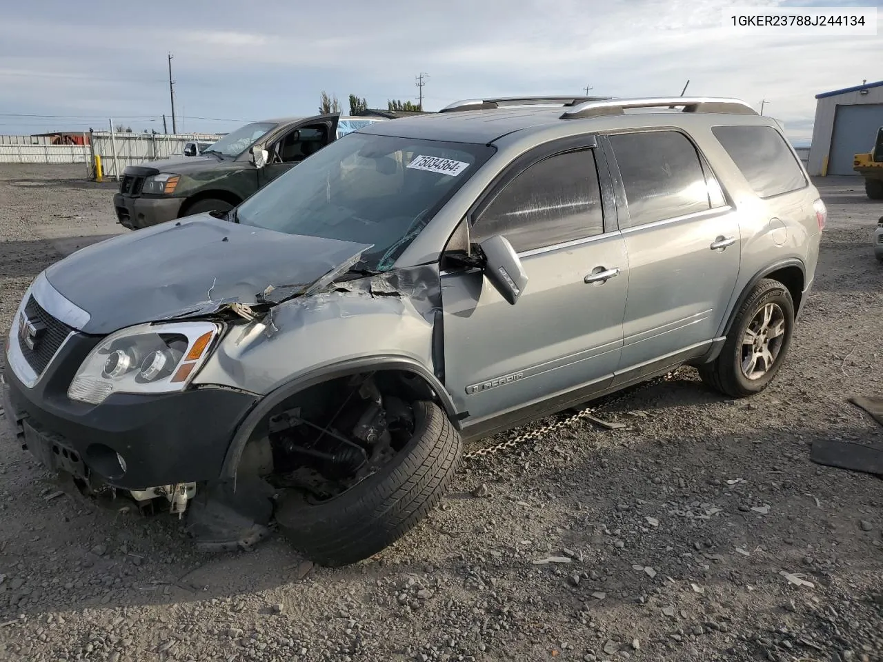 2008 GMC Acadia Slt-1 VIN: 1GKER23788J244134 Lot: 75034364