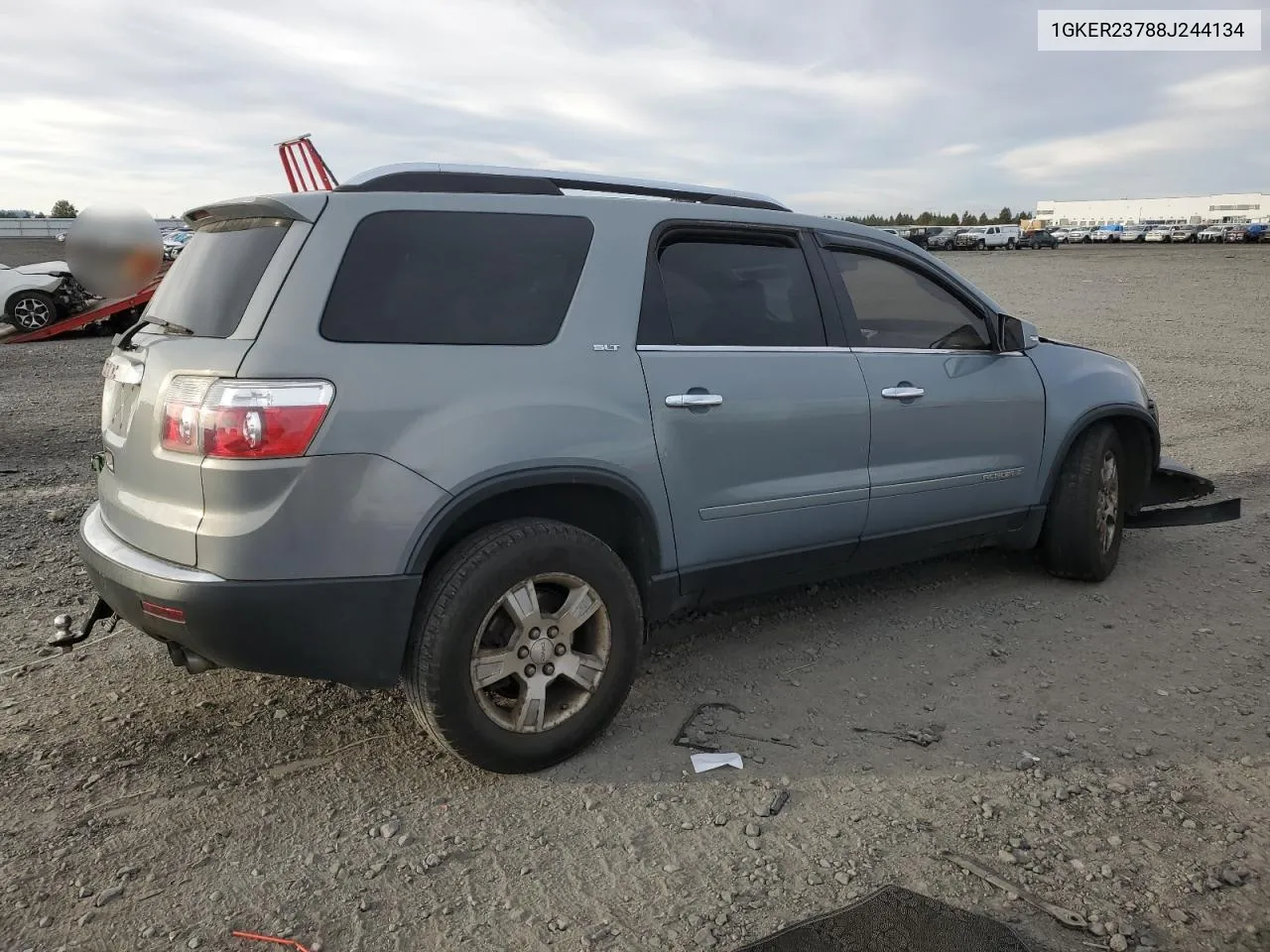 2008 GMC Acadia Slt-1 VIN: 1GKER23788J244134 Lot: 75034364