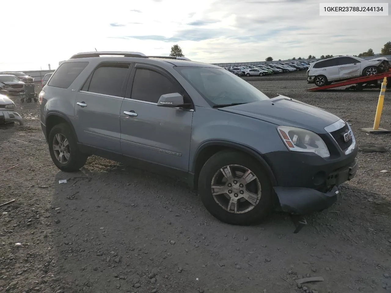 2008 GMC Acadia Slt-1 VIN: 1GKER23788J244134 Lot: 75034364