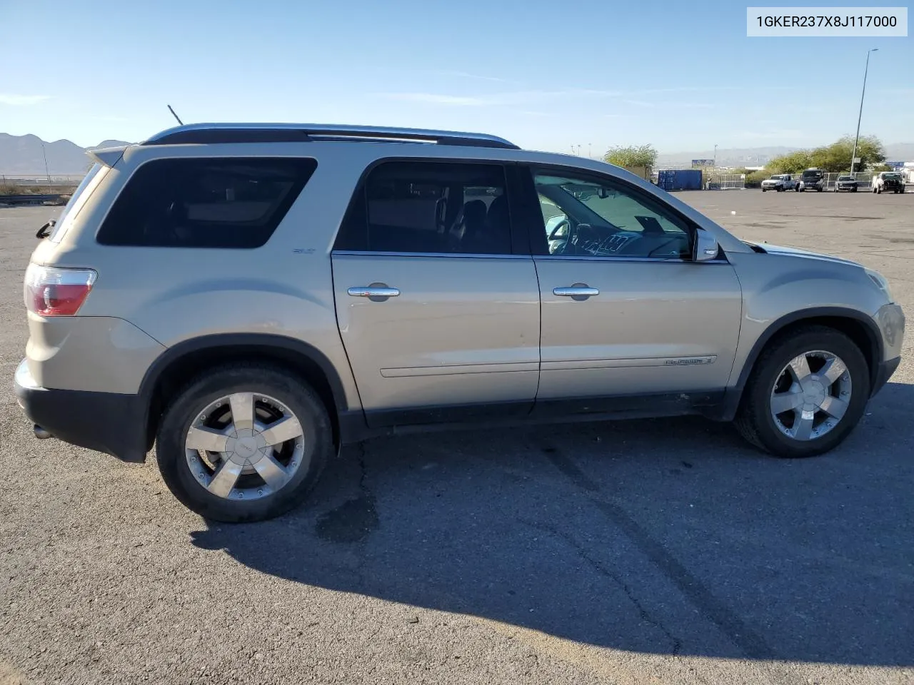 2008 GMC Acadia Slt-1 VIN: 1GKER237X8J117000 Lot: 75759194