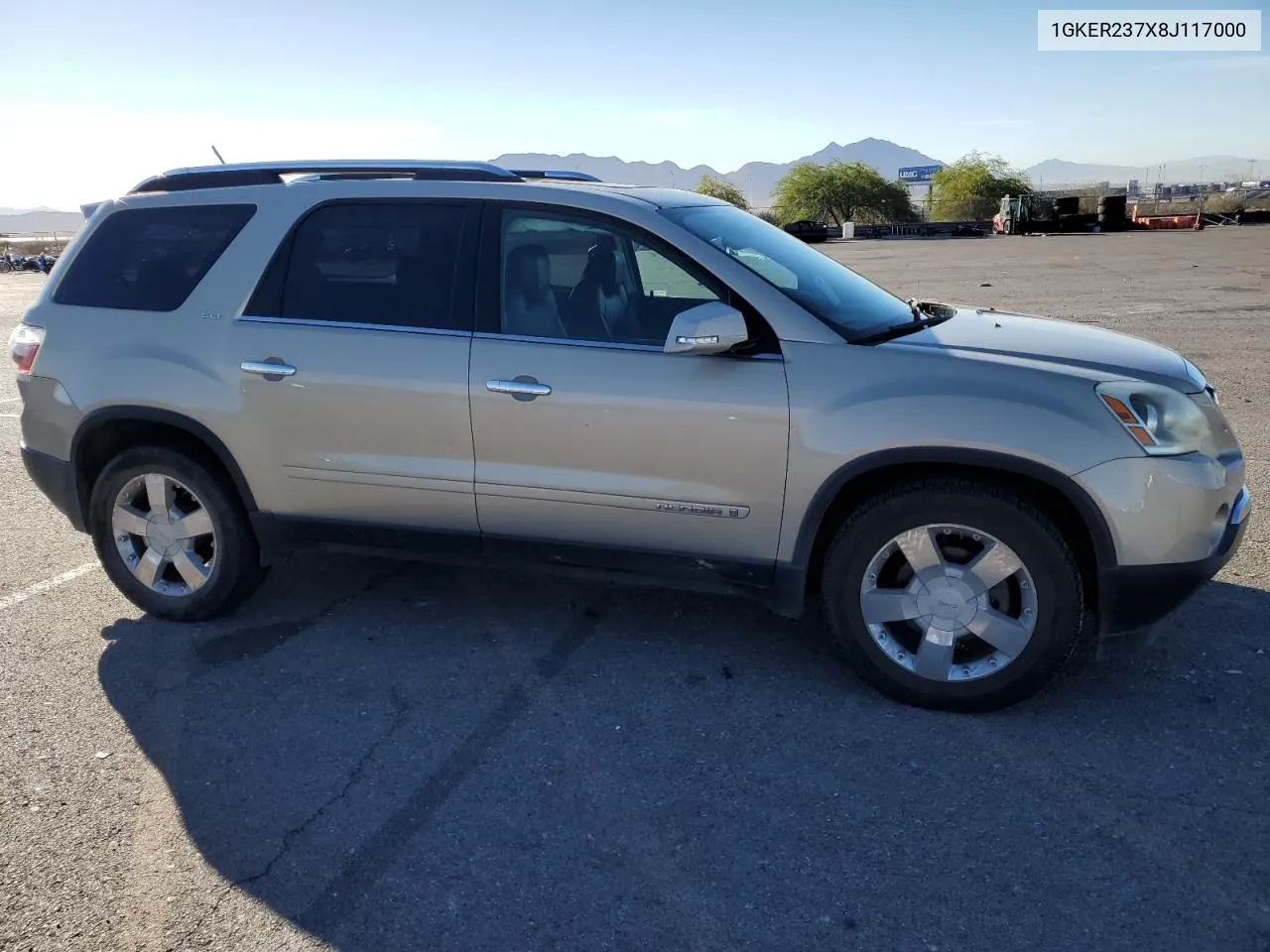 2008 GMC Acadia Slt-1 VIN: 1GKER237X8J117000 Lot: 75759194