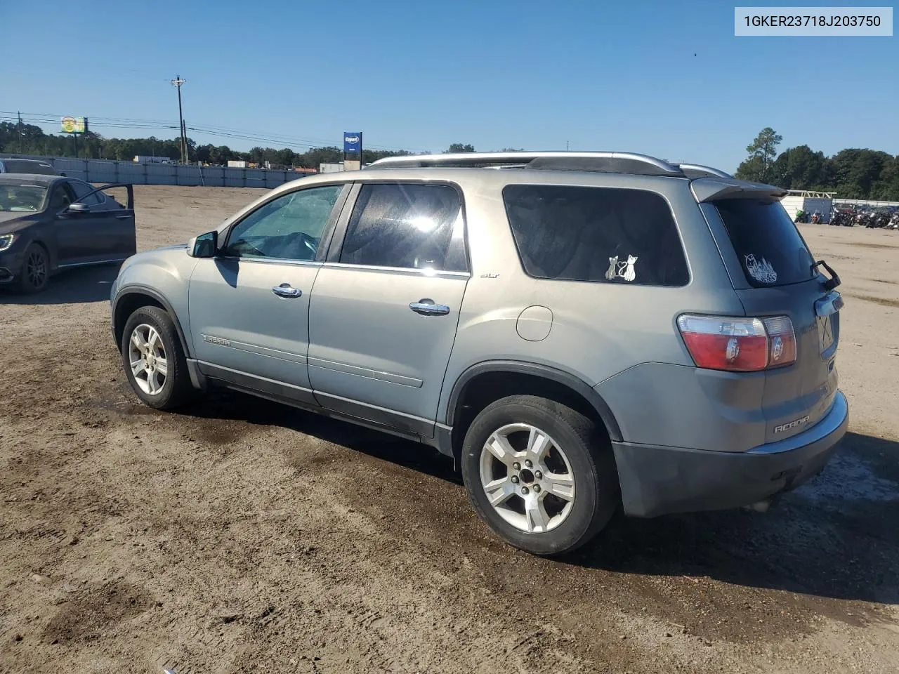 2008 GMC Acadia Slt-1 VIN: 1GKER23718J203750 Lot: 76817874