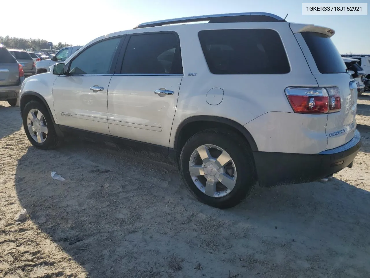 2008 GMC Acadia Slt-2 VIN: 1GKER33718J152921 Lot: 77044874