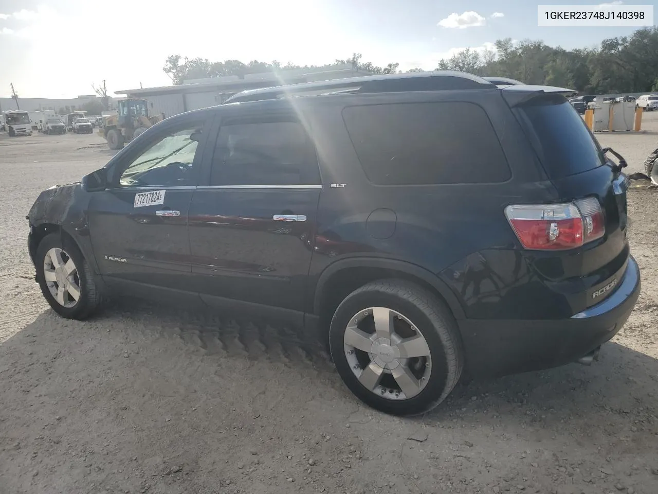 2008 GMC Acadia Slt-1 VIN: 1GKER23748J140398 Lot: 77217824