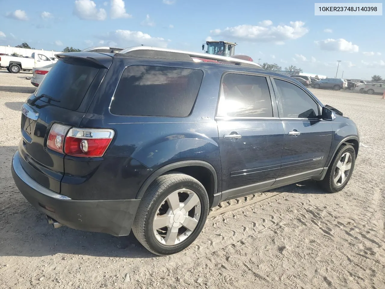 2008 GMC Acadia Slt-1 VIN: 1GKER23748J140398 Lot: 77217824