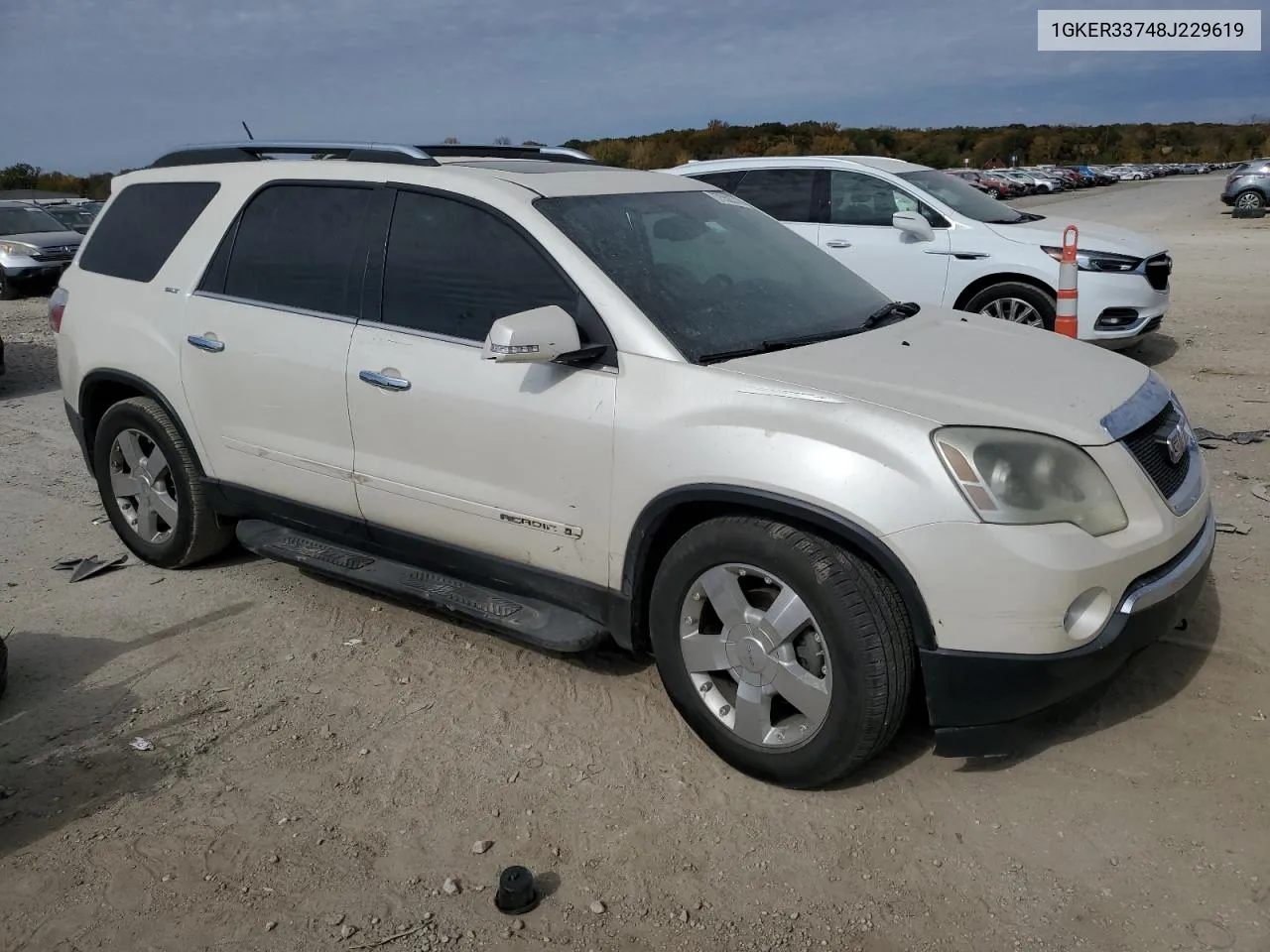 2008 GMC Acadia Slt-2 VIN: 1GKER33748J229619 Lot: 77552374