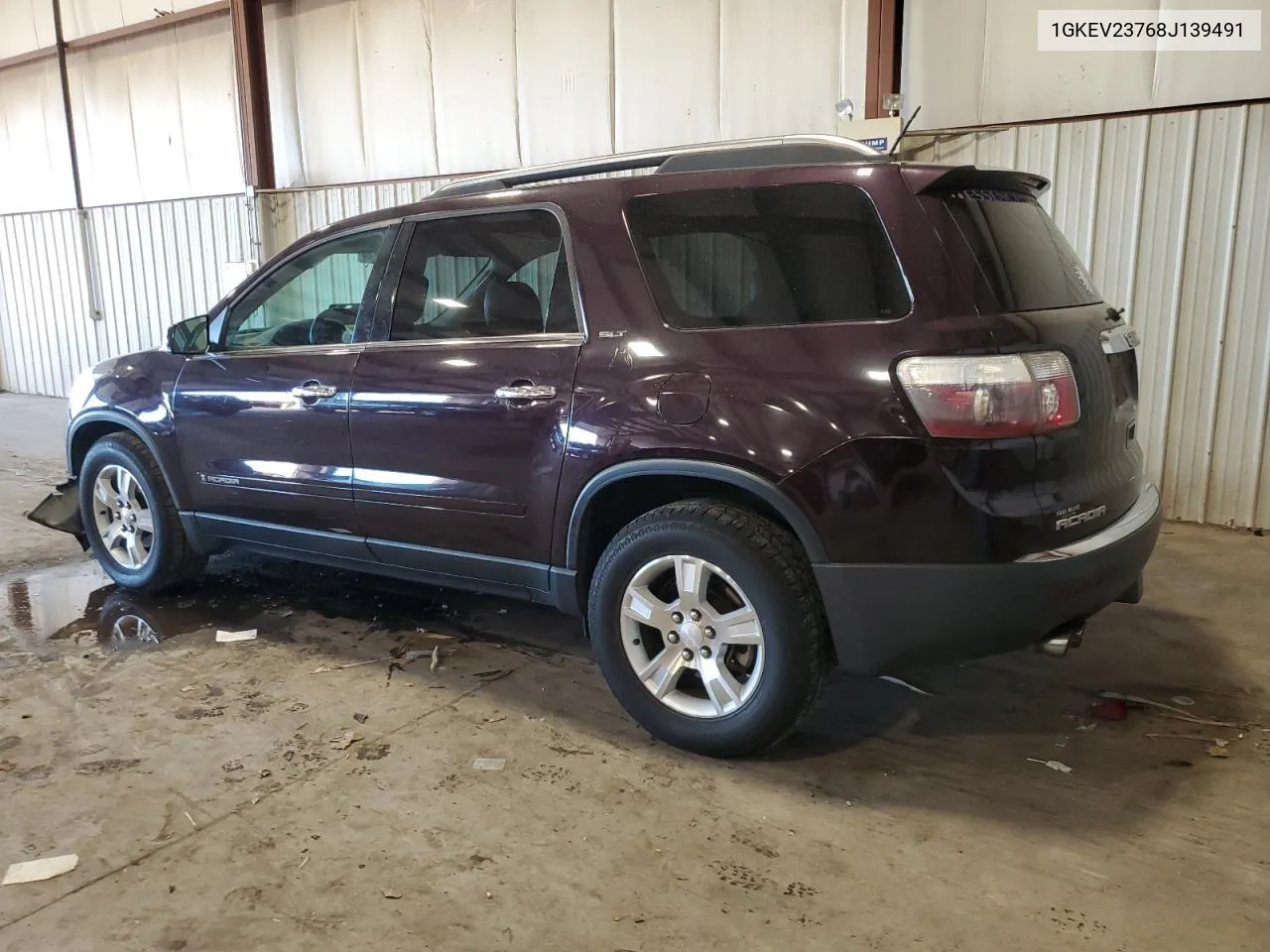 2008 GMC Acadia Slt-1 VIN: 1GKEV23768J139491 Lot: 77577734