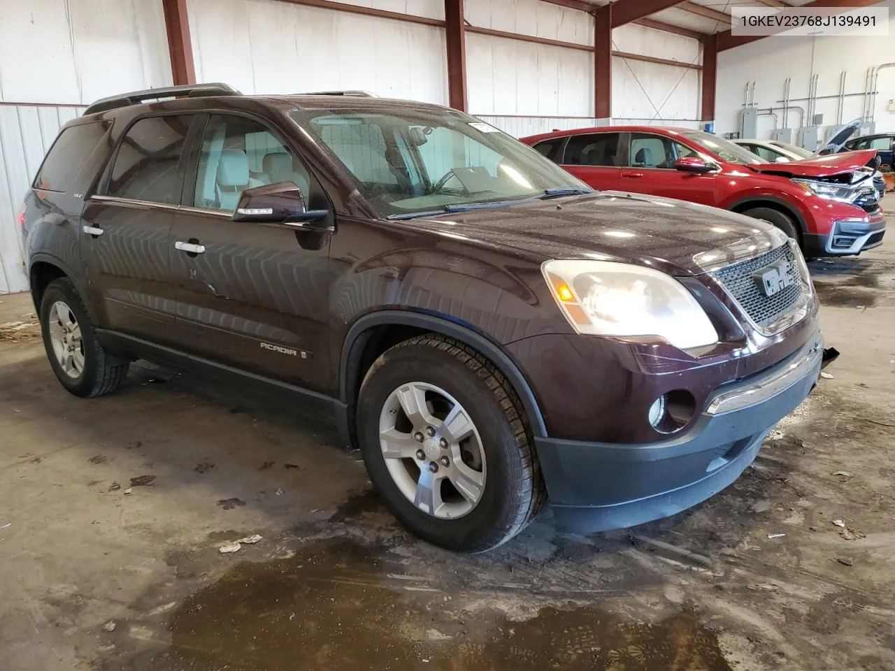 2008 GMC Acadia Slt-1 VIN: 1GKEV23768J139491 Lot: 77577734