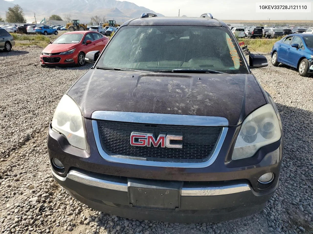 2008 GMC Acadia Slt-2 VIN: 1GKEV33728J121110 Lot: 77876444