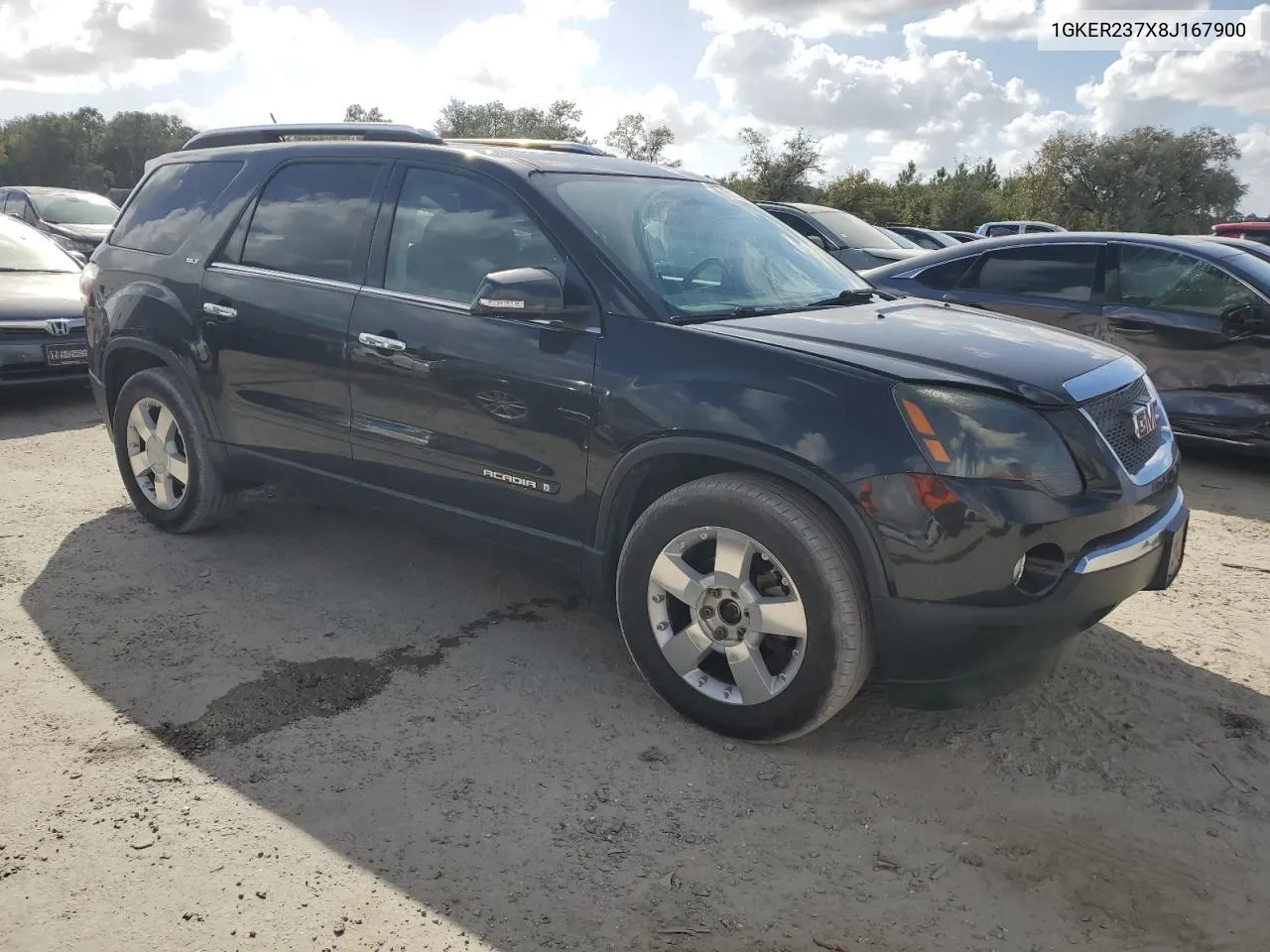 2008 GMC Acadia Slt-1 VIN: 1GKER237X8J167900 Lot: 78177984