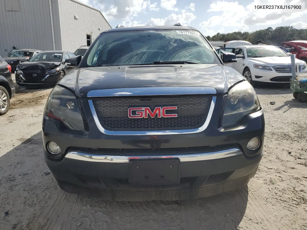 2008 GMC Acadia Slt-1 VIN: 1GKER237X8J167900 Lot: 78177984