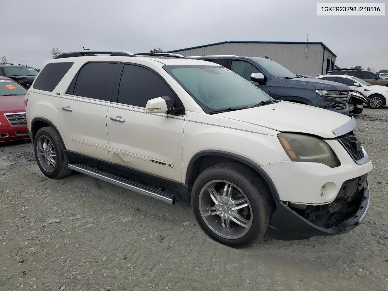 2008 GMC Acadia Slt-1 VIN: 1GKER23798J248516 Lot: 78593844