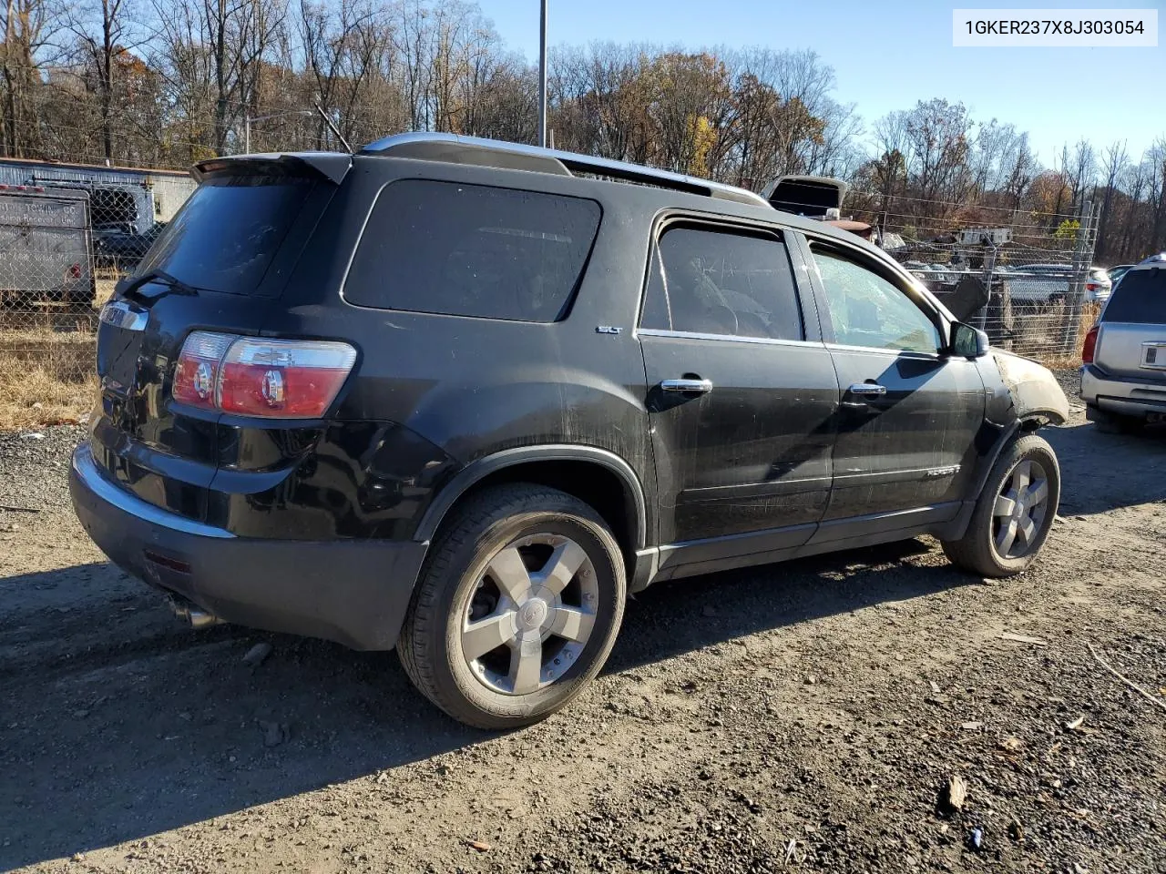 2008 GMC Acadia Slt-1 VIN: 1GKER237X8J303054 Lot: 78815584