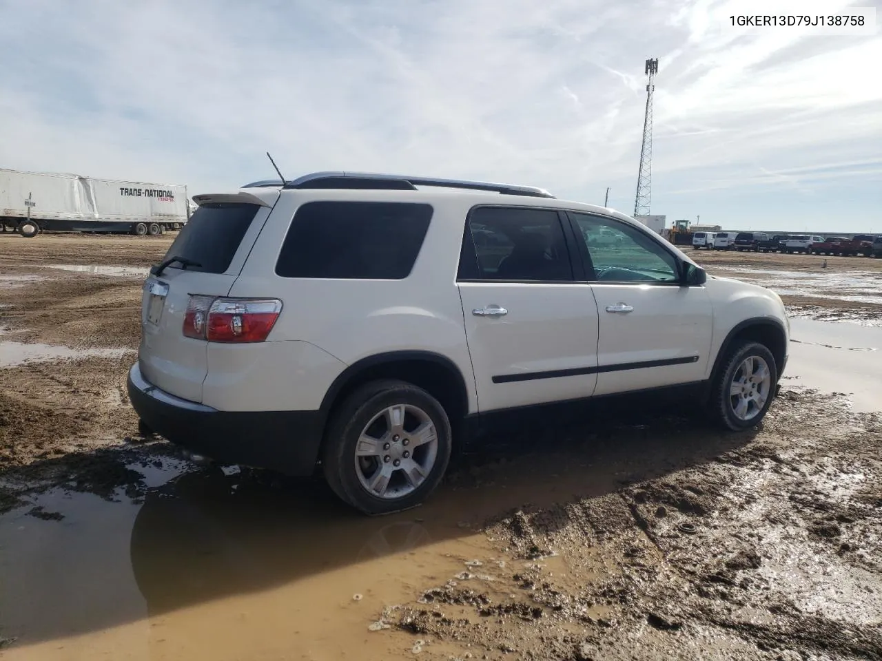 1GKER13D79J138758 2009 GMC Acadia Sle