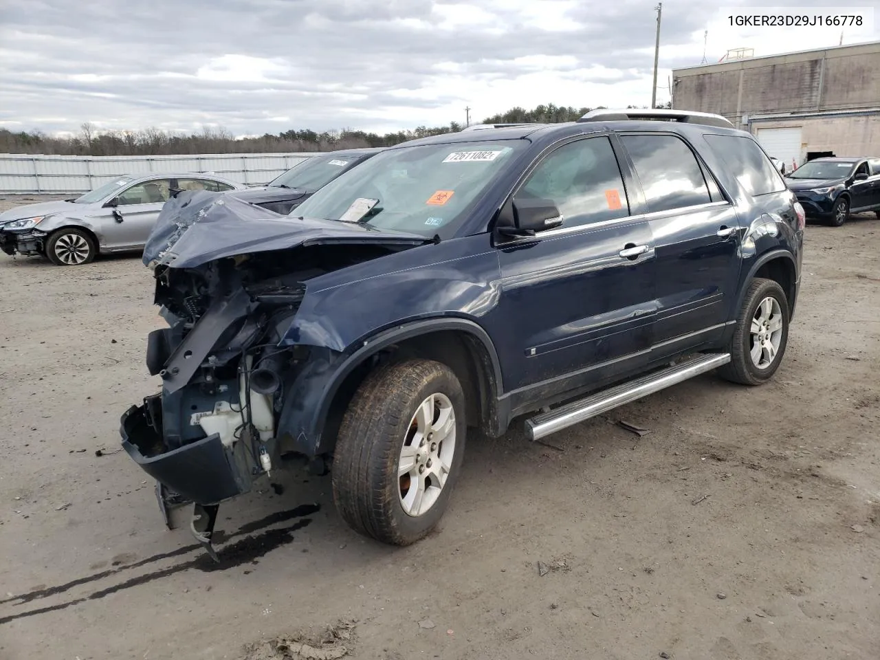 2009 GMC Acadia Slt-1 VIN: 1GKER23D29J166778 Lot: 51590604