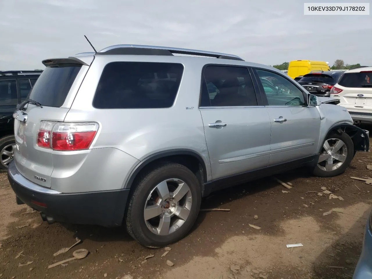 1GKEV33D79J178202 2009 GMC Acadia Slt-2