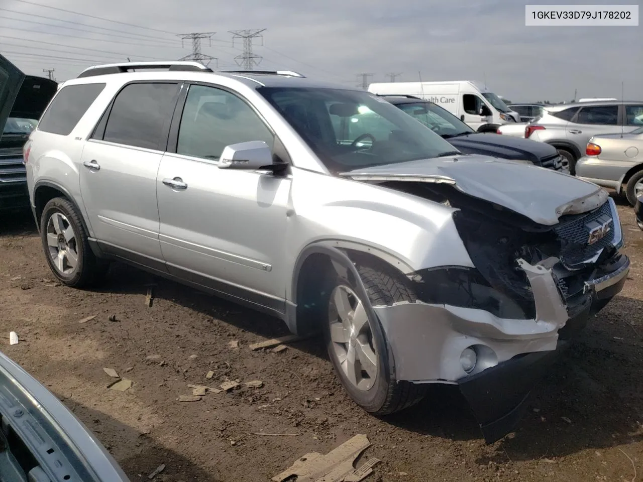 1GKEV33D79J178202 2009 GMC Acadia Slt-2