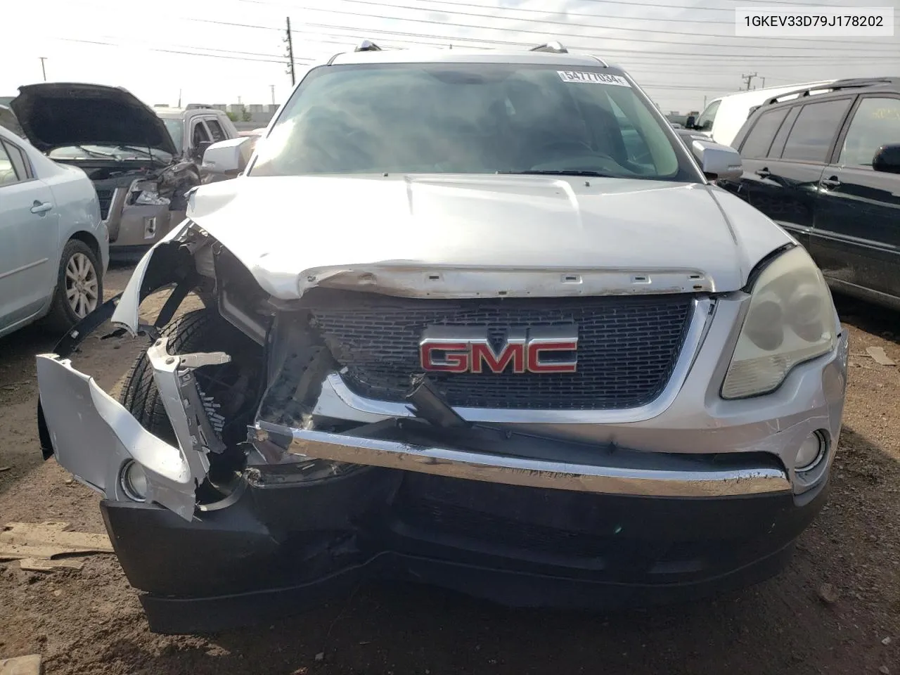 2009 GMC Acadia Slt-2 VIN: 1GKEV33D79J178202 Lot: 65322324