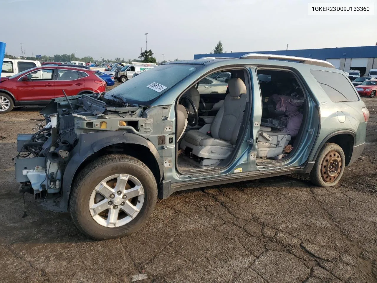 1GKER23D09J133360 2009 GMC Acadia Slt-1