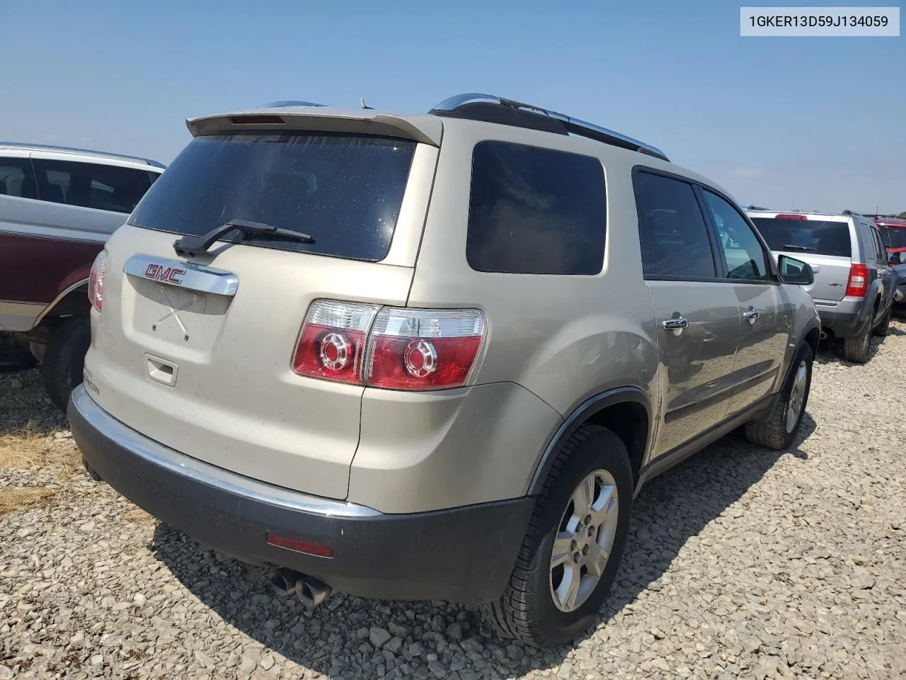 2009 GMC Acadia Sle VIN: 1GKER13D59J134059 Lot: 67154684