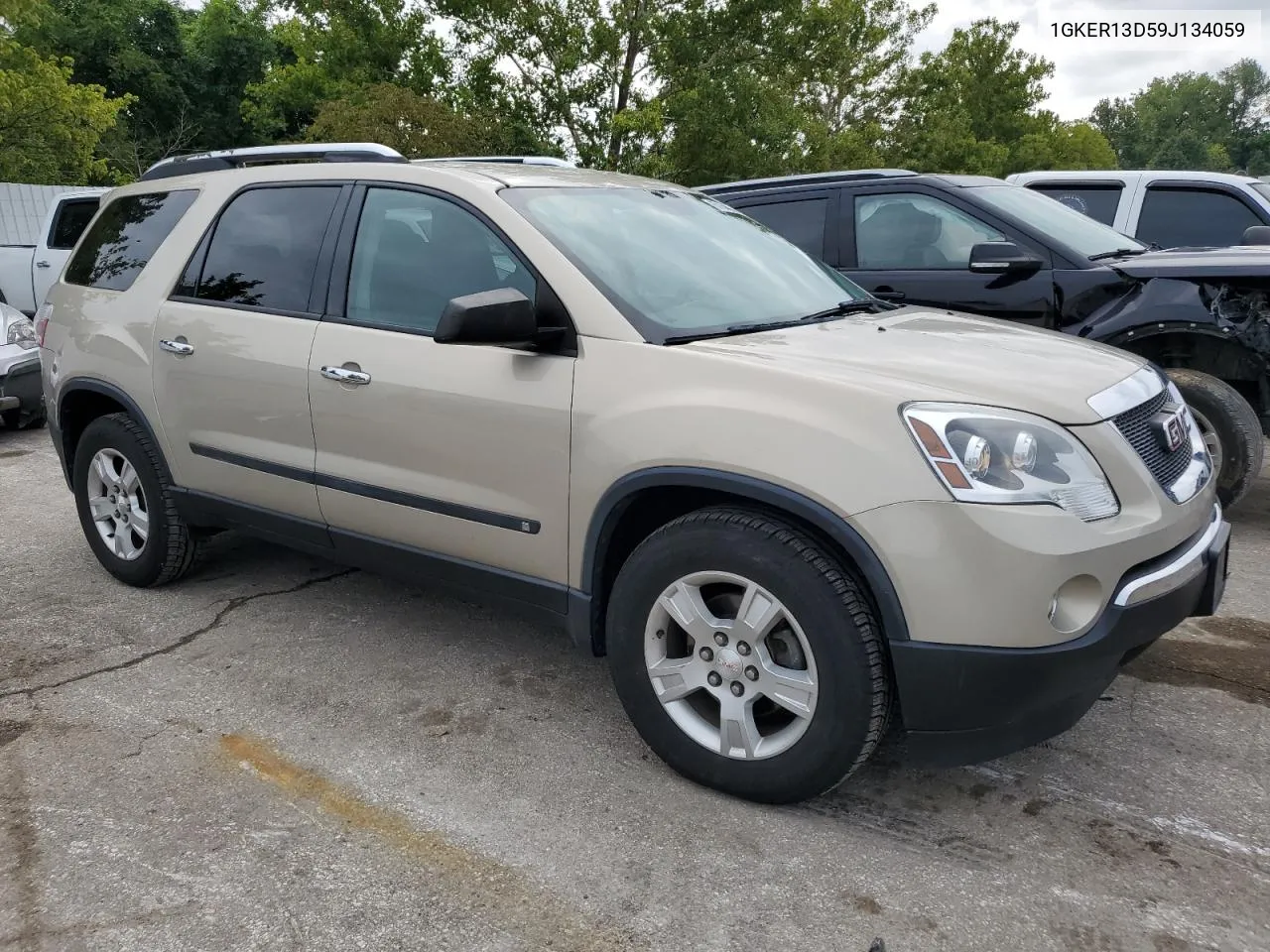 2009 GMC Acadia Sle VIN: 1GKER13D59J134059 Lot: 67154684