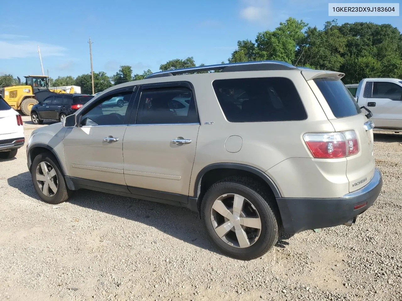 2009 GMC Acadia Slt-1 VIN: 1GKER23DX9J183604 Lot: 69170104