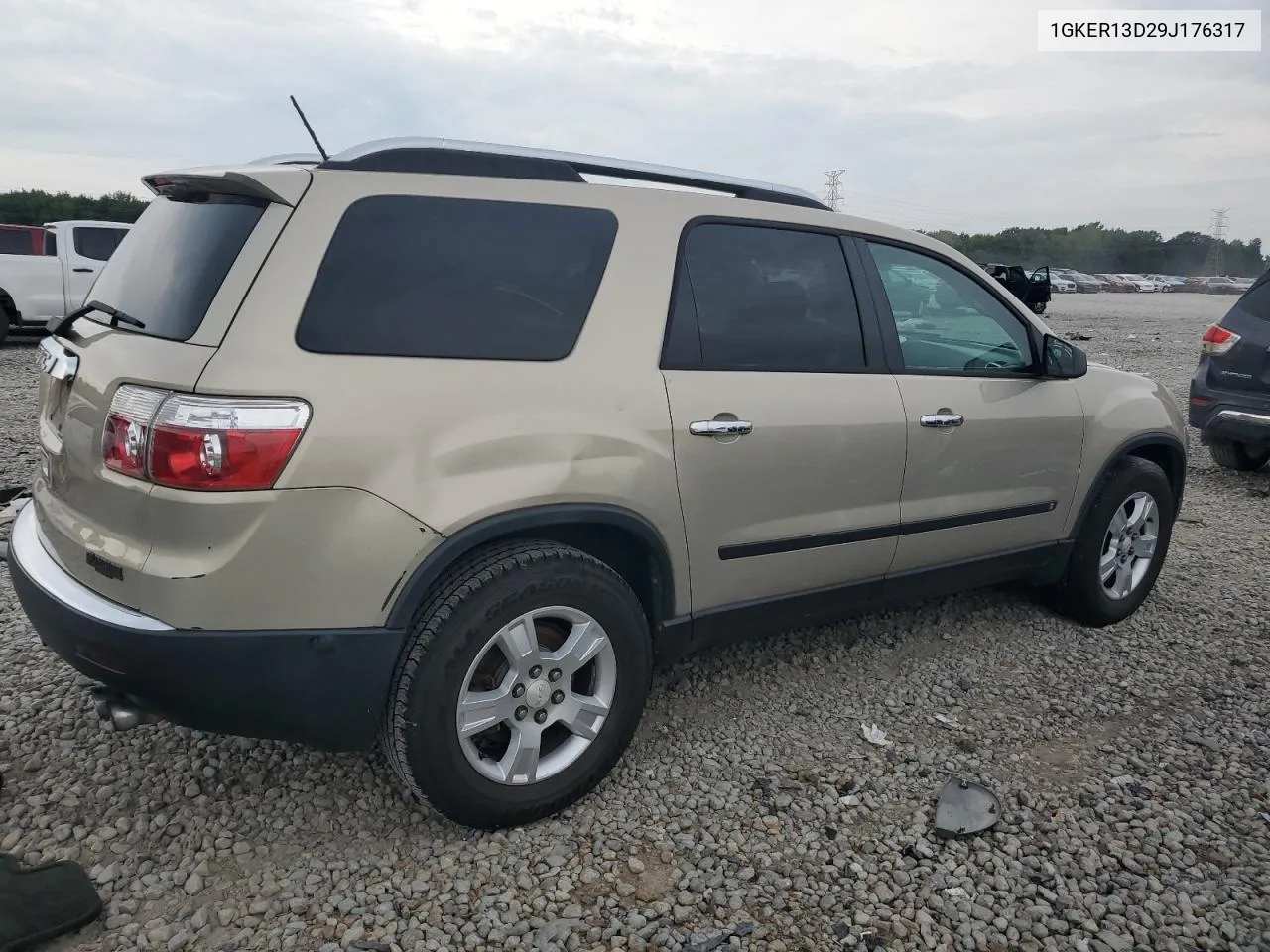 1GKER13D29J176317 2009 GMC Acadia Sle