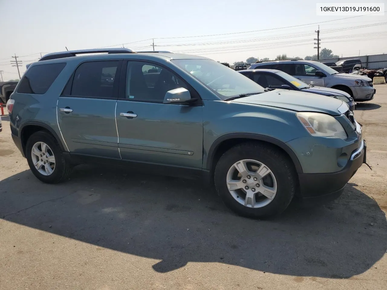 2009 GMC Acadia Sle VIN: 1GKEV13D19J191600 Lot: 70241824