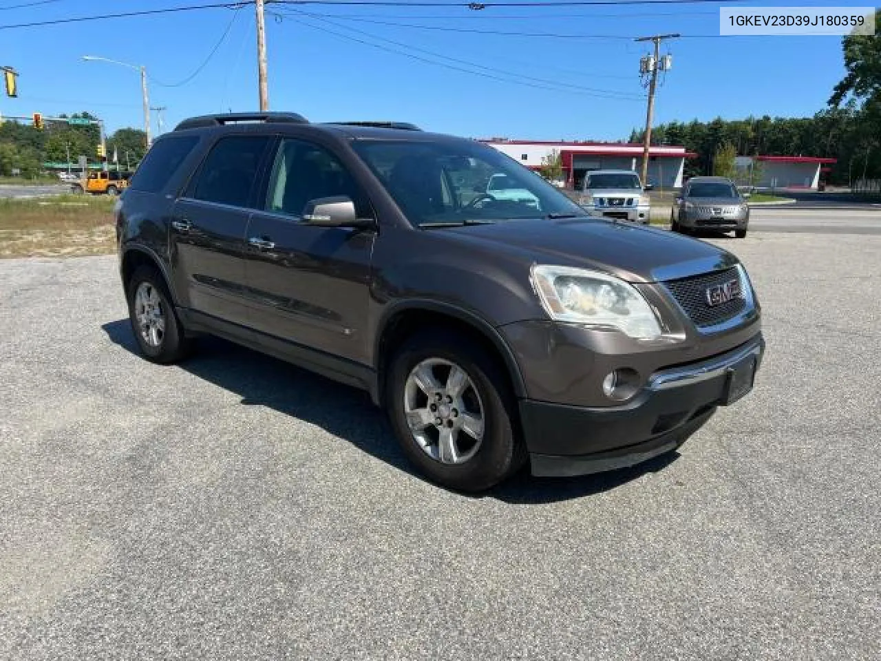 2009 GMC Acadia Slt-1 VIN: 1GKEV23D39J180359 Lot: 70448144