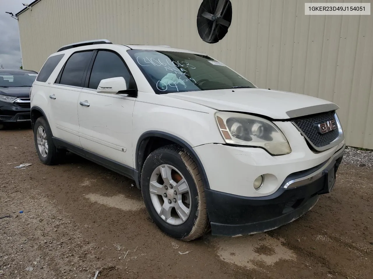 1GKER23D49J154051 2009 GMC Acadia Slt-1