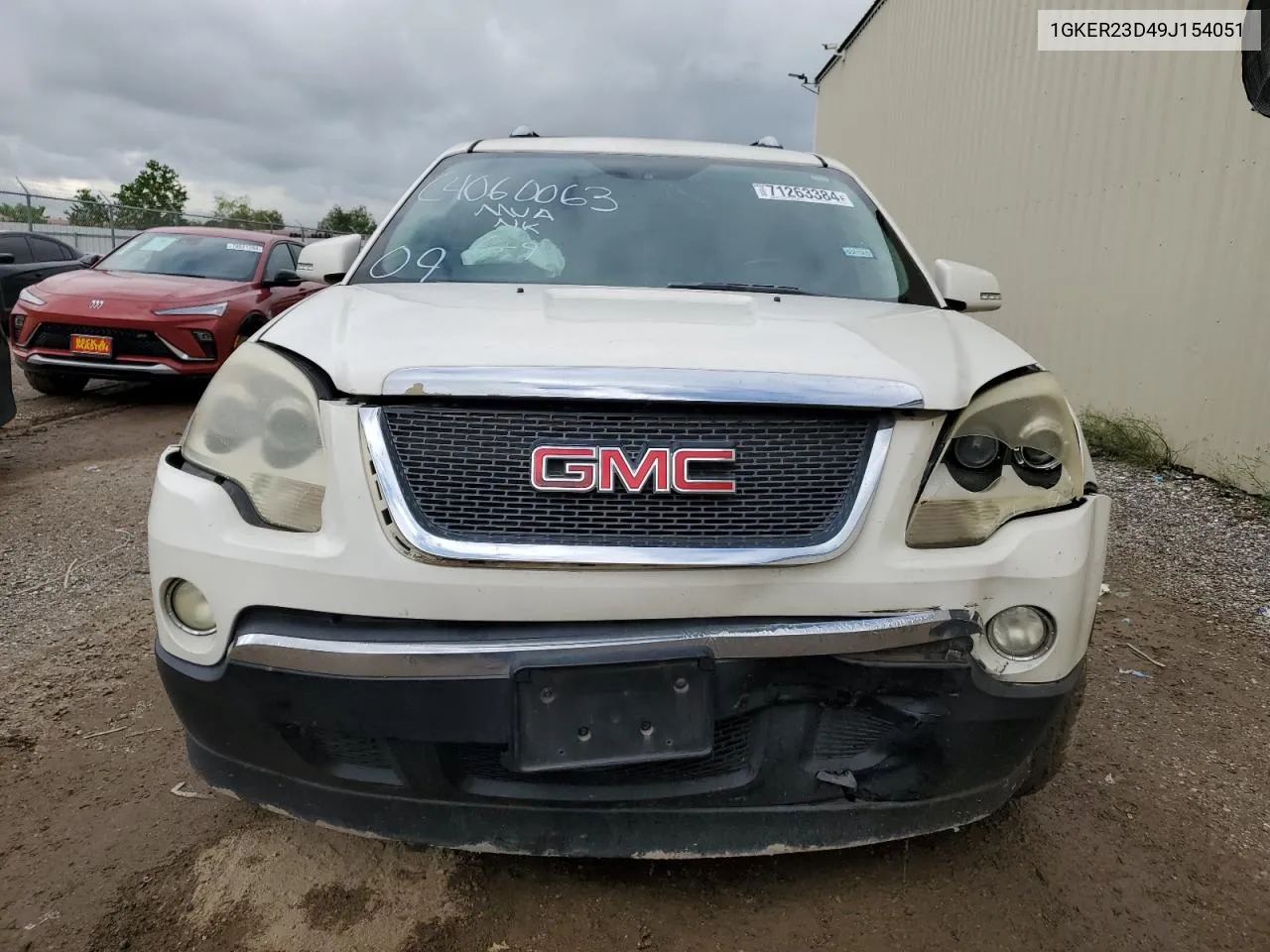 2009 GMC Acadia Slt-1 VIN: 1GKER23D49J154051 Lot: 71263384