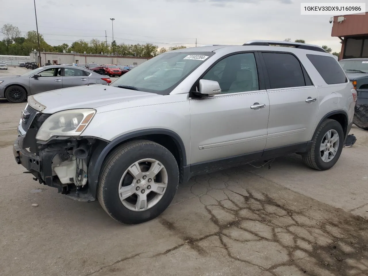 2009 GMC Acadia Slt-2 VIN: 1GKEV33DX9J160986 Lot: 73103204