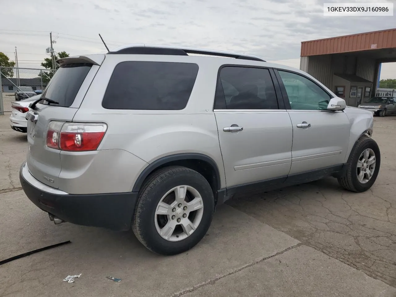 2009 GMC Acadia Slt-2 VIN: 1GKEV33DX9J160986 Lot: 73103204