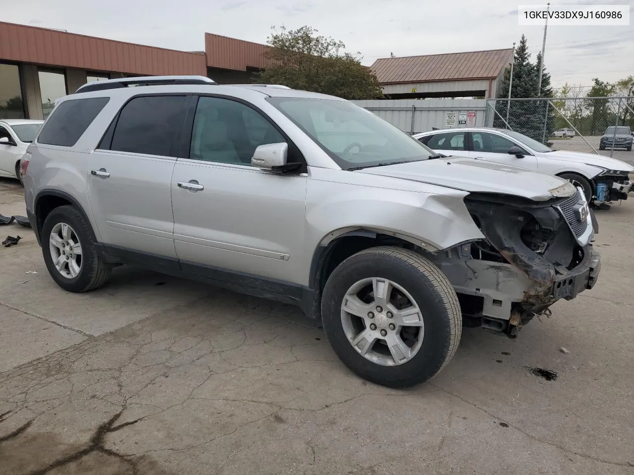 2009 GMC Acadia Slt-2 VIN: 1GKEV33DX9J160986 Lot: 73103204