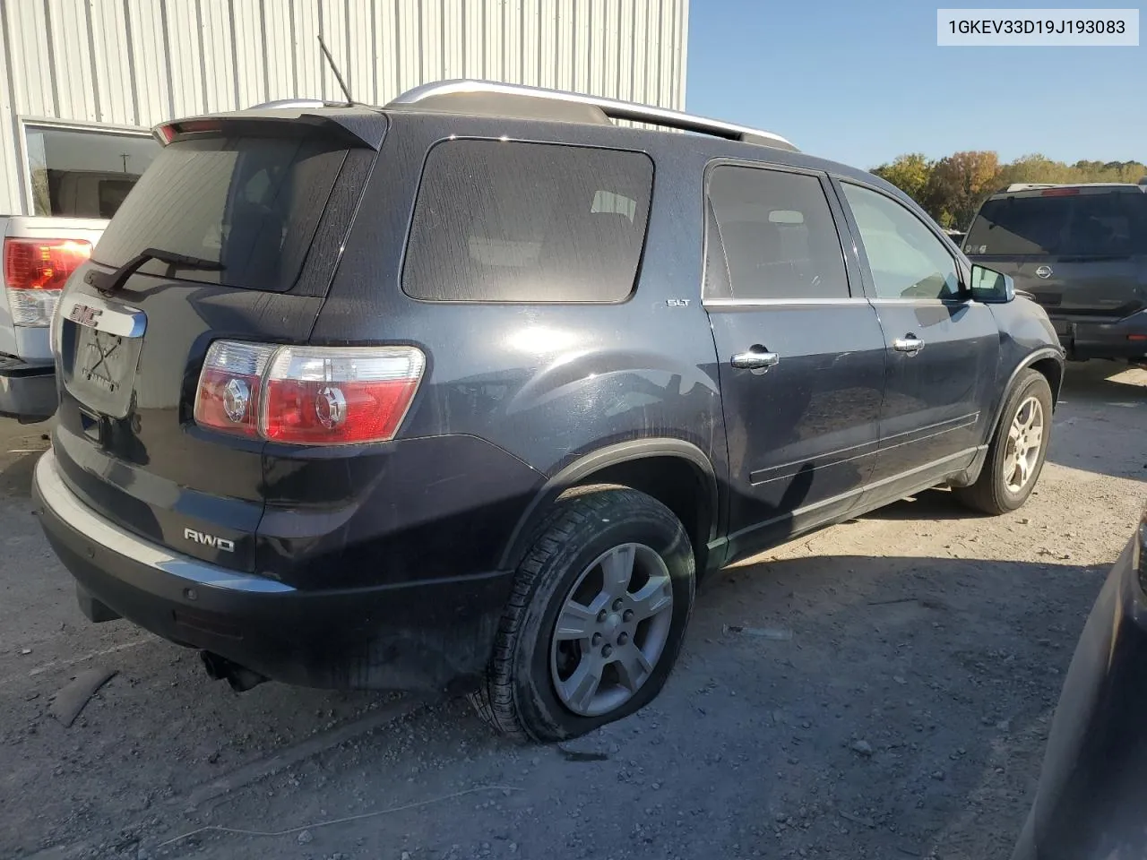 2009 GMC Acadia Slt-2 VIN: 1GKEV33D19J193083 Lot: 73379364