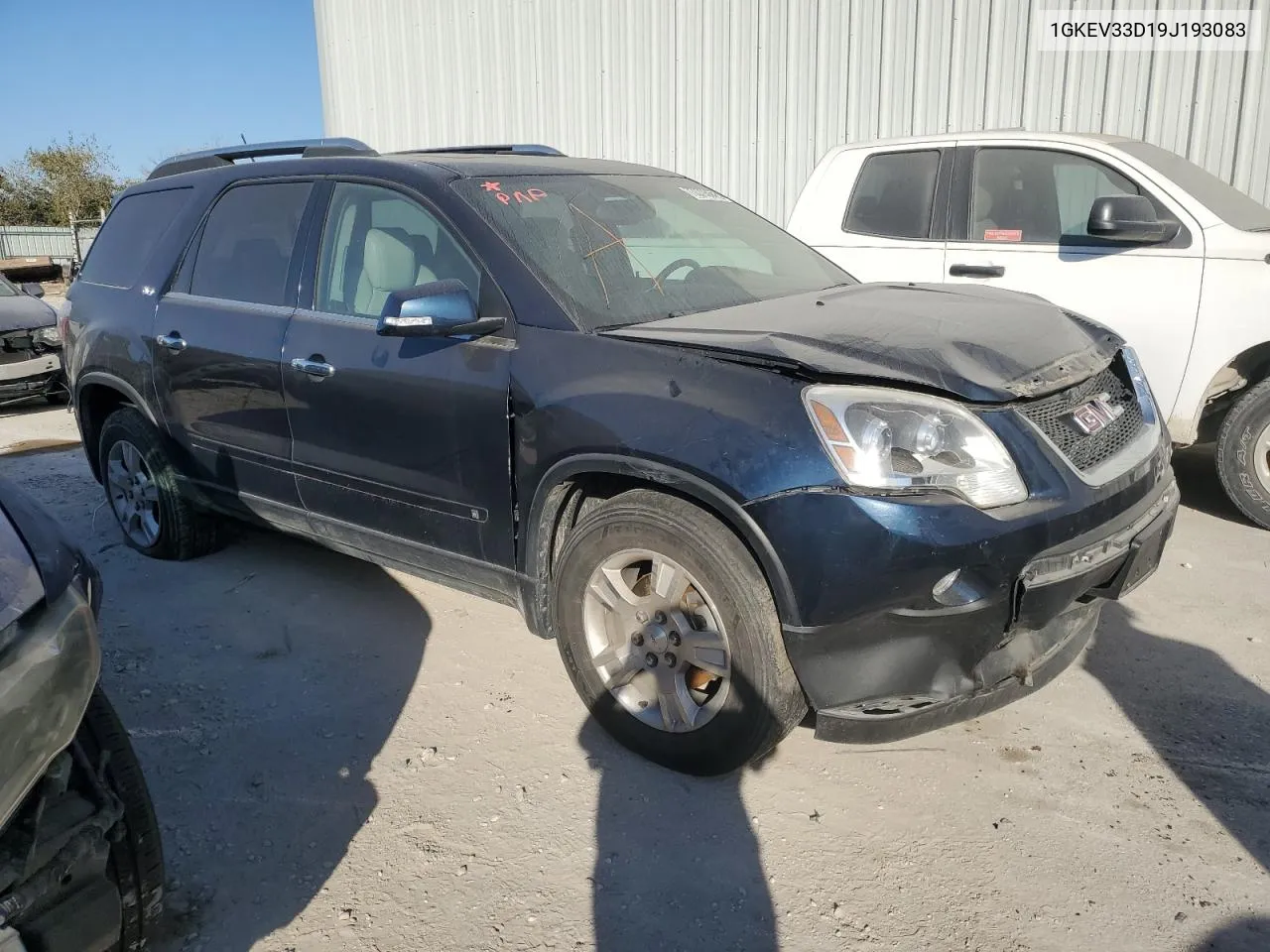 1GKEV33D19J193083 2009 GMC Acadia Slt-2