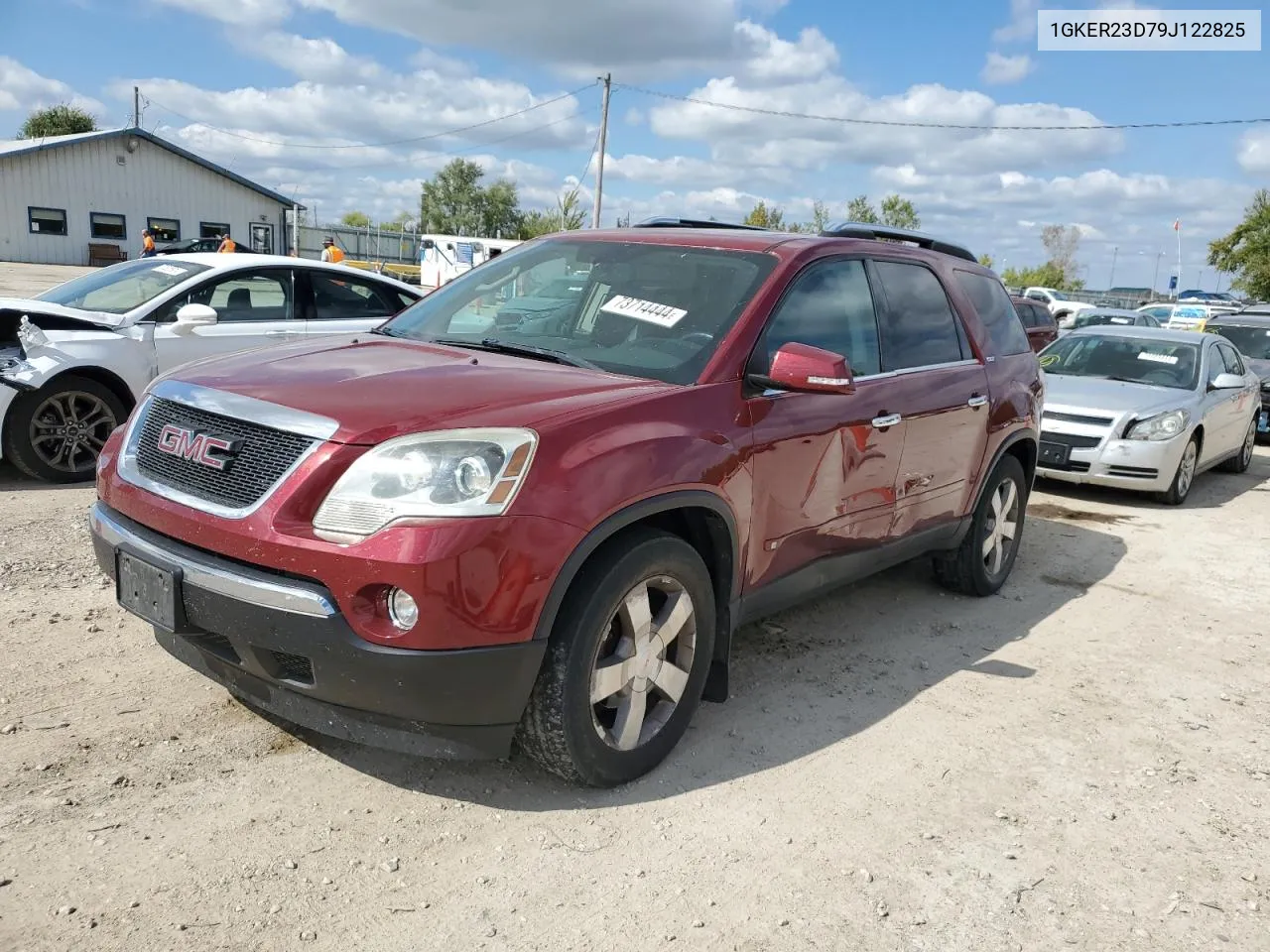 2009 GMC Acadia Slt-1 VIN: 1GKER23D79J122825 Lot: 73714444