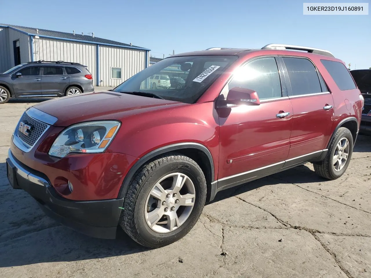 2009 GMC Acadia Slt-1 VIN: 1GKER23D19J160891 Lot: 74270554