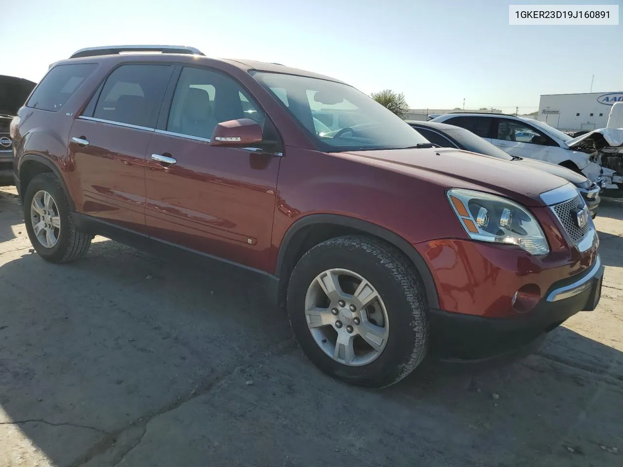 2009 GMC Acadia Slt-1 VIN: 1GKER23D19J160891 Lot: 74270554