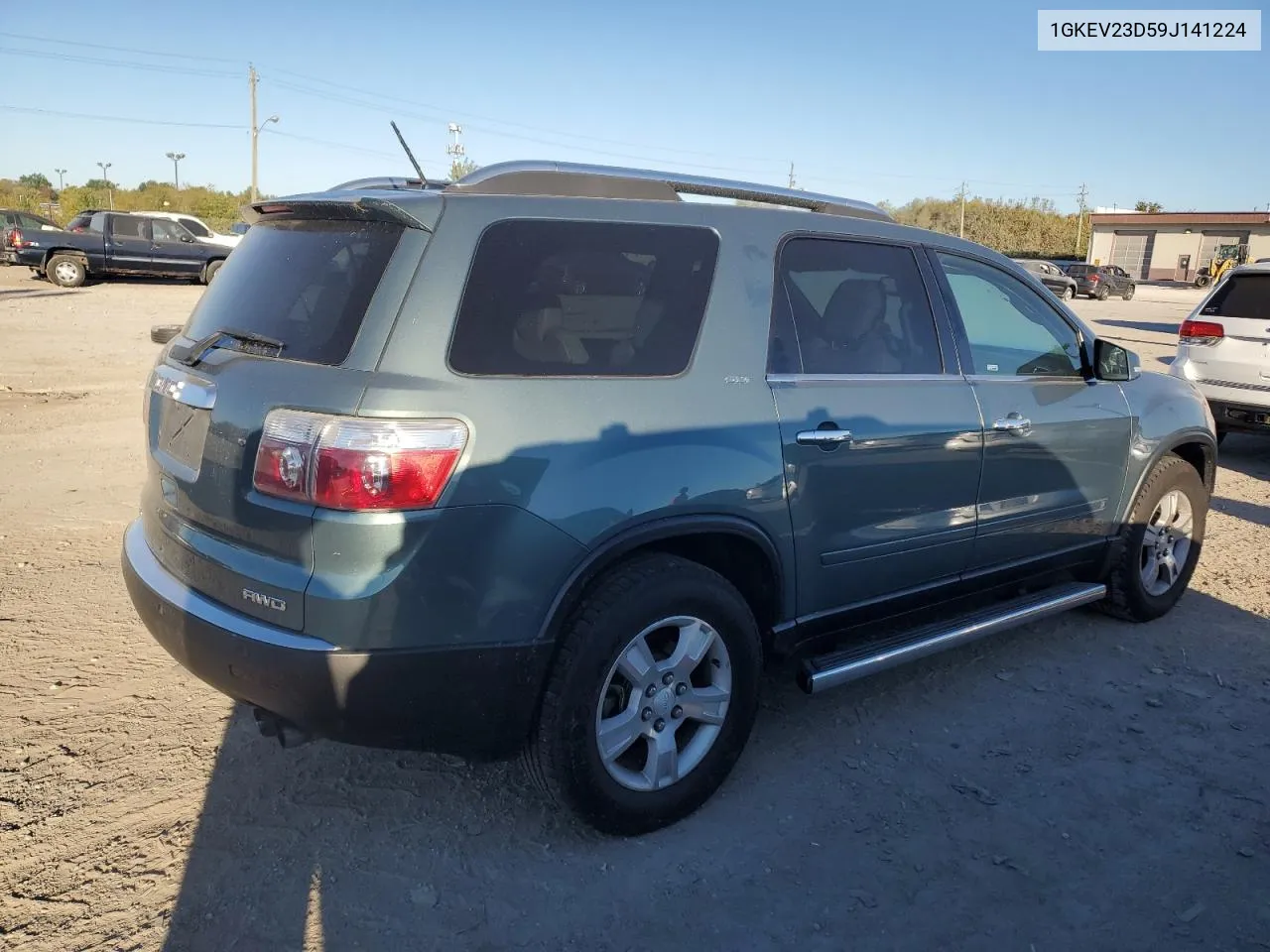 2009 GMC Acadia Slt-1 VIN: 1GKEV23D59J141224 Lot: 74913254