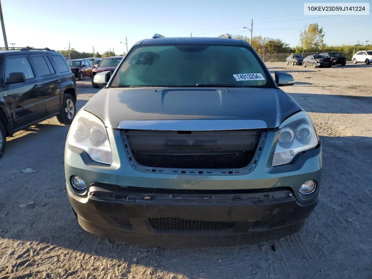 2009 GMC Acadia Slt-1 VIN: 1GKEV23D59J141224 Lot: 74913254